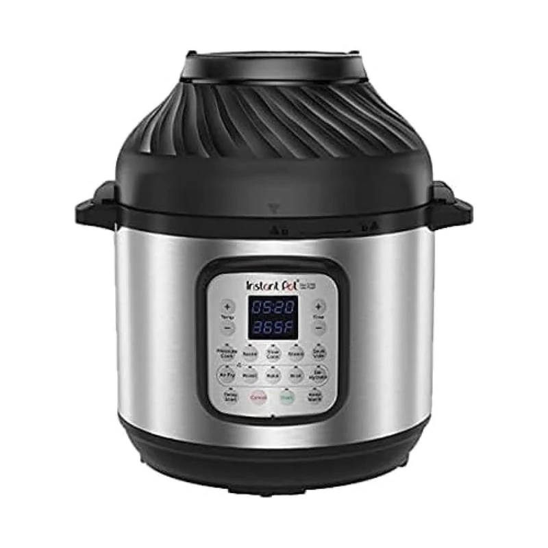 Instant Pot Duo Crispy Effect, 11 in 1 Multicooker - Minute Casserole, Air Fryer, Slow Cooking, Steaming, Sous Vide, Dehydrator, Dish Warmer and Pastry Function - 5.7 L