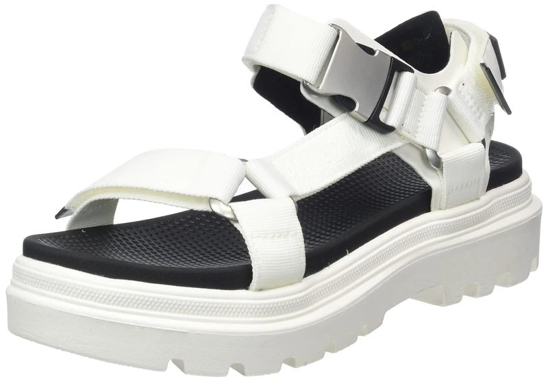 Palladium, PALLACRUISE STRAP, Sandales female, White, 5.5 UK
