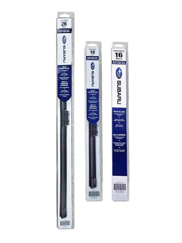 Subaru 2020-2022 Subaru Outback Front & Rear Windshield Wiper Full Blade Set Genuine