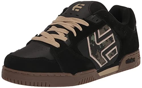Etnies Men's Faze Skate Shoe, Black/Green/Gum, 6 UK - Image 1