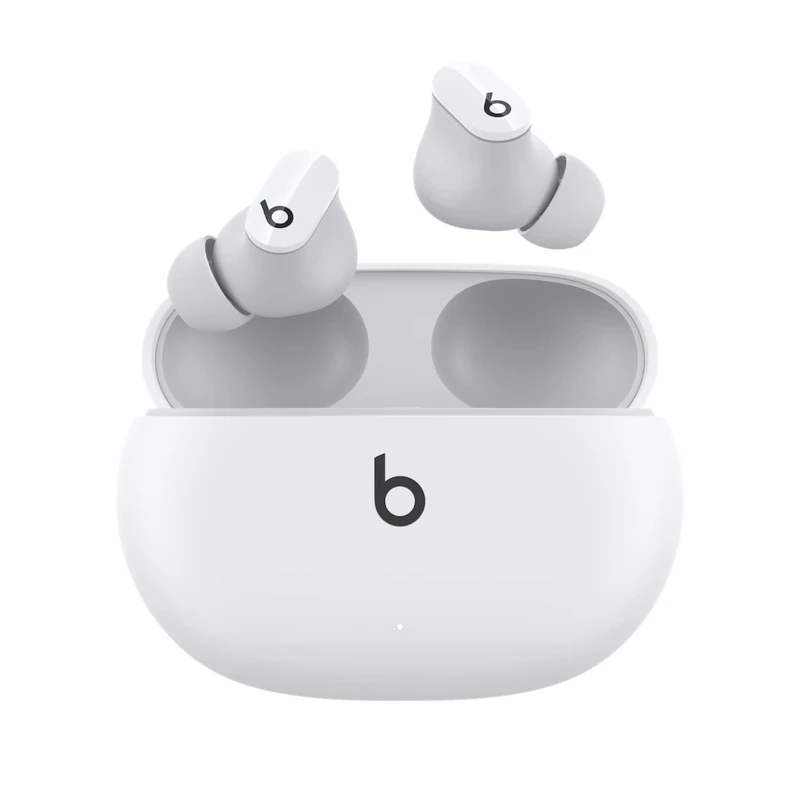 Beats Studio Buds – True Wireless Noise Cancelling Earbuds – IPX4 rating, Sweat Resistant Earphones, Compatible with Apple & Android, Class 1 Bluetooth, Built-in Microphone – White (previous version)