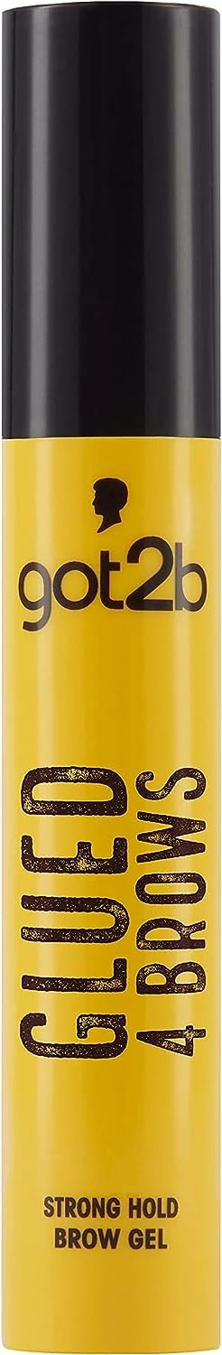got2b Eyebrow Gel Glued 4 Brows, Transparent and Long-Lasting Eyebrow Mascara Shapes Brows, Eyebrow Gel with Vegan Formula, 16 ml