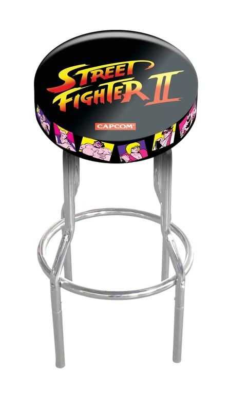 Arcade1Up STREET FIGHTER II ADJUSTABLE STOOL