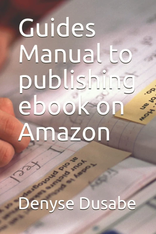 Guides Manual to publishing ebook on Amazon