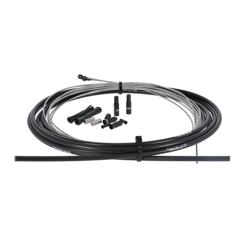 KIT CABLES FR.SRAM SLICKW.PRO CTRA.EXT.LARG.5mm NE