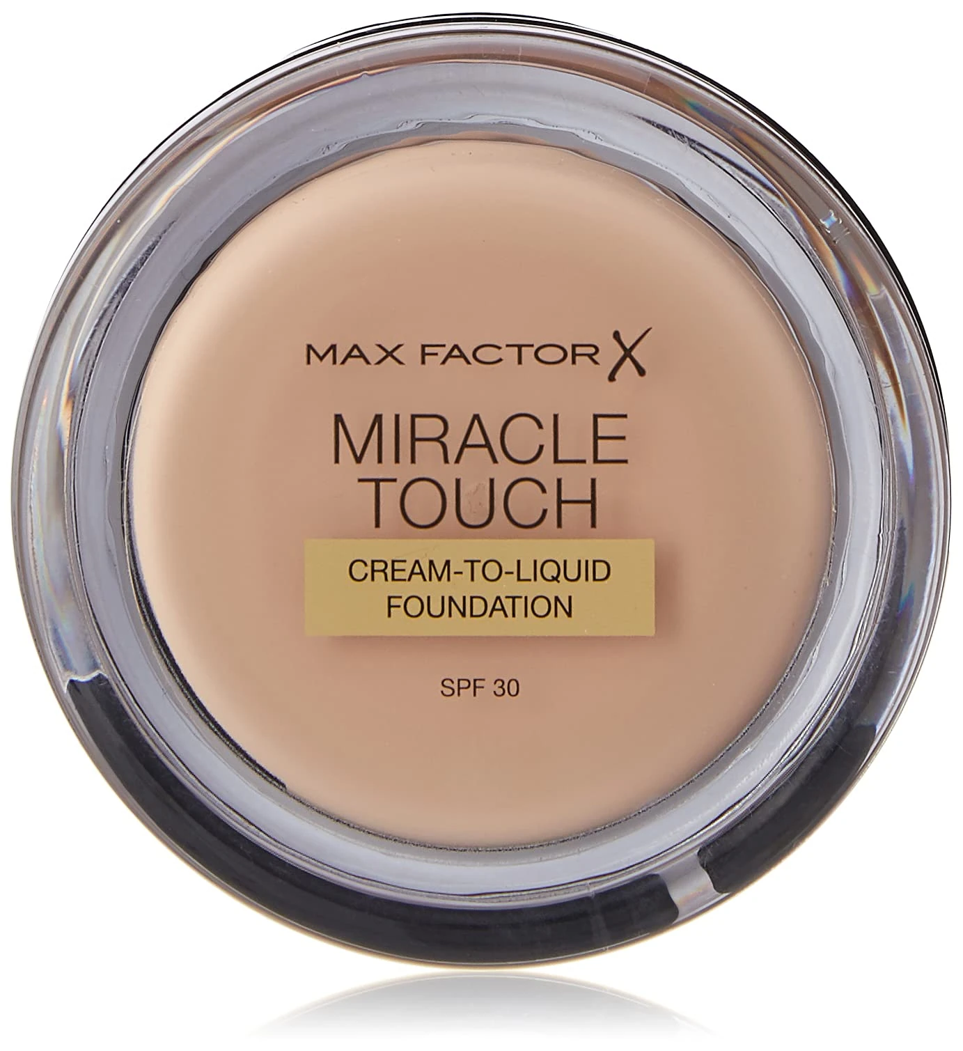 Max Factor Miracle Touch Foundation, New and Improved Formula, SPF 30 and Hyaluronic Acid, Vanilla