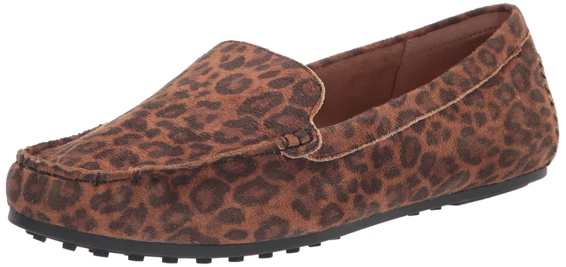 Aerosoles Women's Driving Style Loafer, Leopard Fab Suede, 5 UK