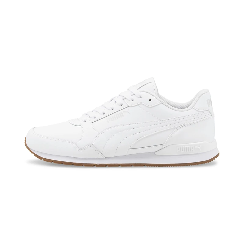 Puma Adults St Runner V3 L Sneakers, White-White Gum, 13 UK