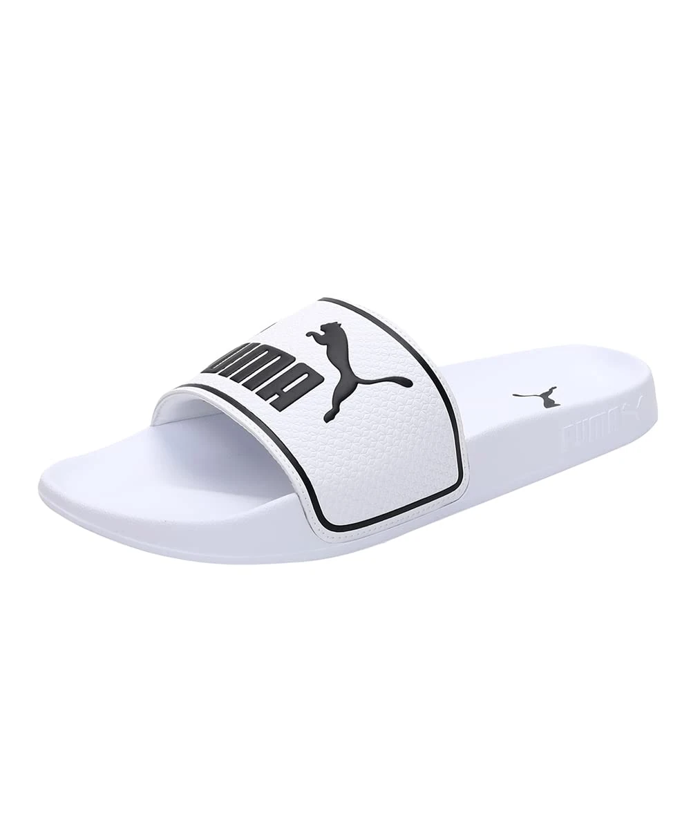 Puma Unisex Adults Leadcat 2.0 Slide Sandals, Puma White-Puma Black, 3 UK