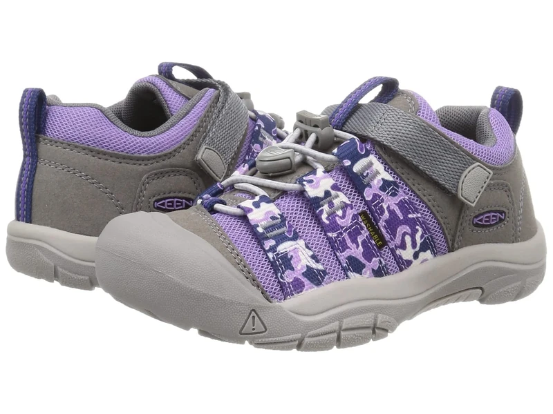 KEEN Unisex Kids Newport H2sho Casual Breathable Comfortable Sneaker, Chalk Violet Drizzle, 8 UK Child