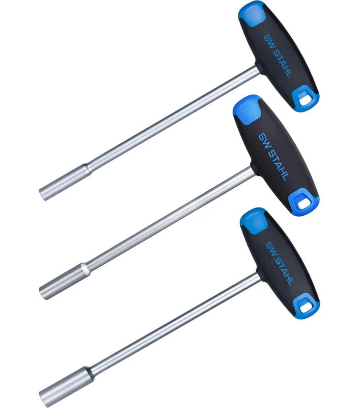 SW-Stahl GmbH 02052L T-Handle Socket Set 8, 10, 13 mm