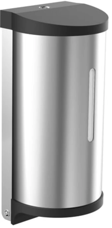 Emco Sensor Dispenser for Liquid soap/Disinfectant Gel as a Wall Model, Brushed Stainless Steel, Sensorspender für Flüssigseife und Desinfektionsgel