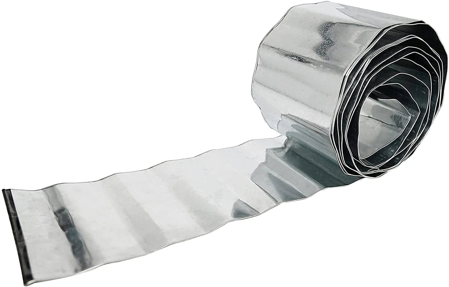 Ram® Heavy Duty 5M Metres Galvanised Steel Lawn Edging Garden Plant Border (16.5cm High) (6 X 5M)