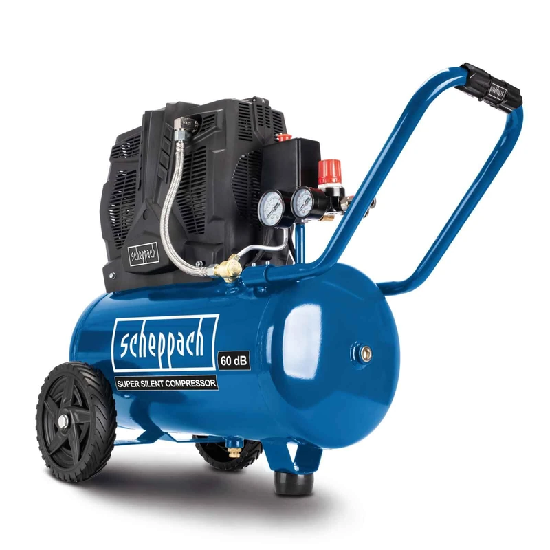 Scheppach Silent Compressor HC25si 230V 50Hz 1100W - 24L - 8 Bar Brand