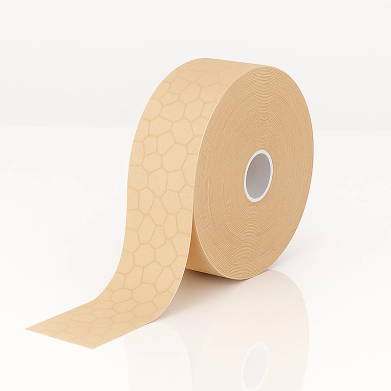 THERABAND Kinesiology Tape, Waterproof Physio Tape for Pain Relief, Muscle & Joint Support, Standard Roll, 5.1cm x 31.5m Bulk Roll, Beige