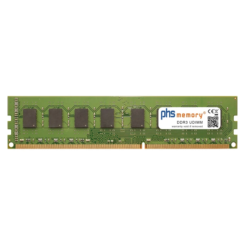PHS-memory 8 GB RAM Memory Module for Supermicro X12SCA-F DDR3 UDIMM 1600 MHz PC3-12800U
