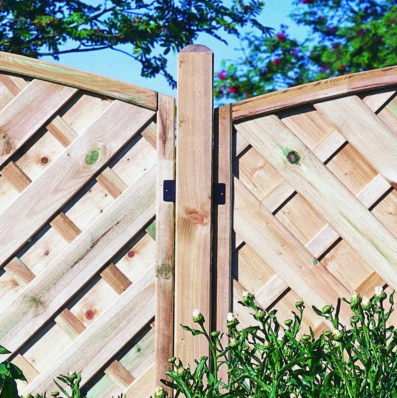 Forest Garden Ultima Fence Post 6ft - 180 x 7 x 7cm- Pack of 10