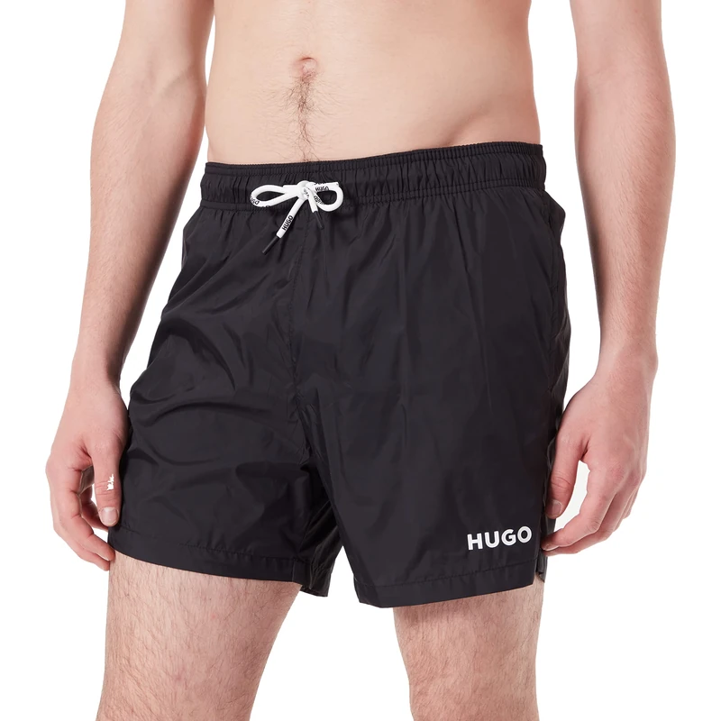 HUGO Men's Haiti Swim Trunks, New-Black1, M