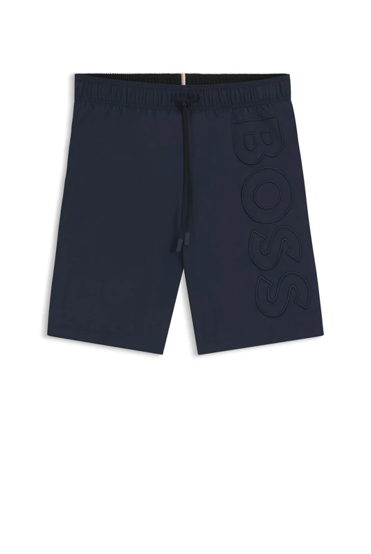 BOSS Men's Whale Swim Trunks, New-Navy413, S