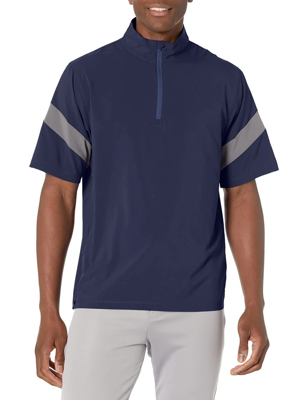 Mizuno Men's Adult Hitting Jacket, Navy-Shade, XL