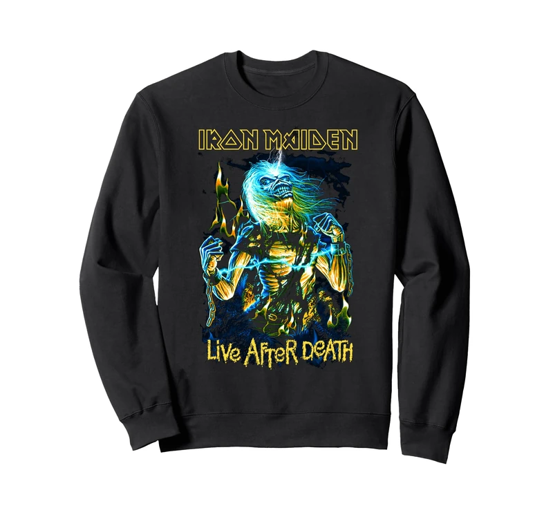 Iron Maiden Live After Death Sweatshirt - Image 1