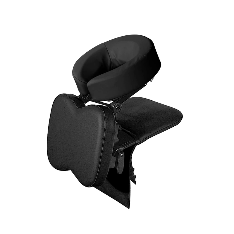 Master Massage Pack-n-Go Massage Kit - Portable Face Down Tabletop Massage kit perfect for Easy to Carry in Black