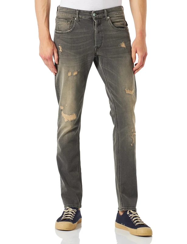 REPLAY Men's Willbi Earth Made Jeans, 02S Sahara Sand, 30W / 30L
