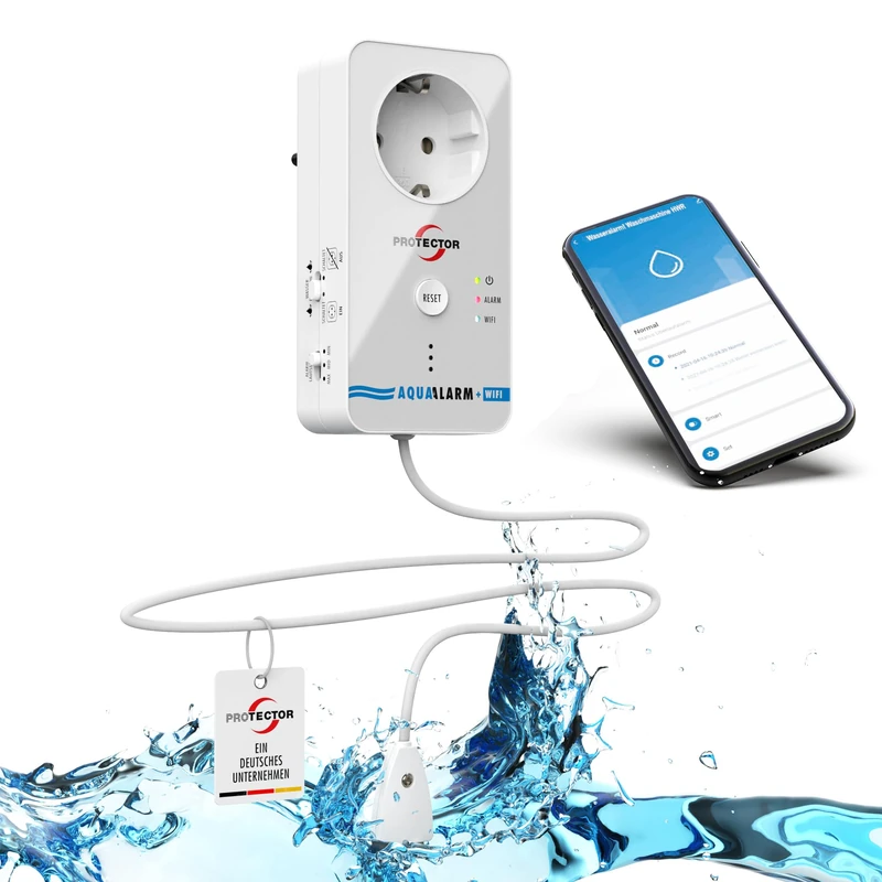 Protector 15021 Water detector with external sensor on mains