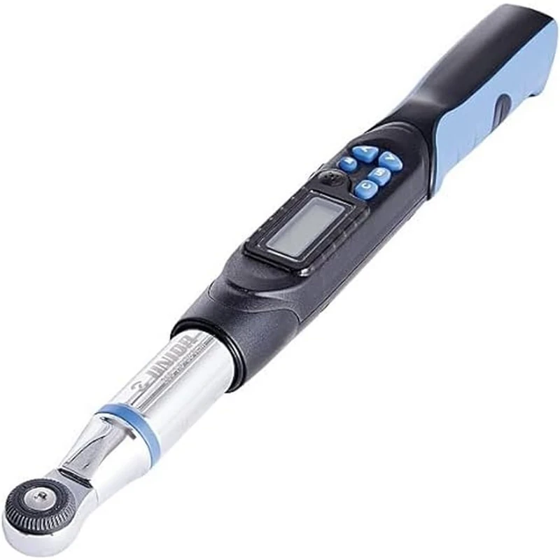 Unior 627575 Llave Dinamométrica Torsión electrónica Torque Wrench 1/4 Inch DE 1.5 a 30 Nm Series 266 Black