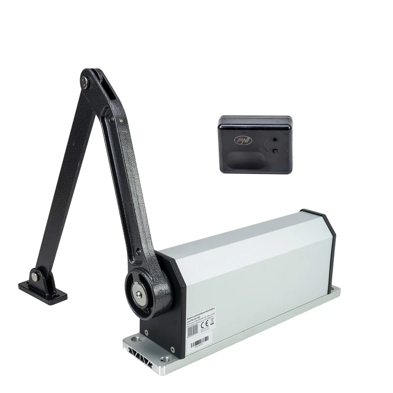 PNI Internet Automation Kit SmartHome RG120 WiFi Relay DU160 Swing Gate Opening Motor, Swart