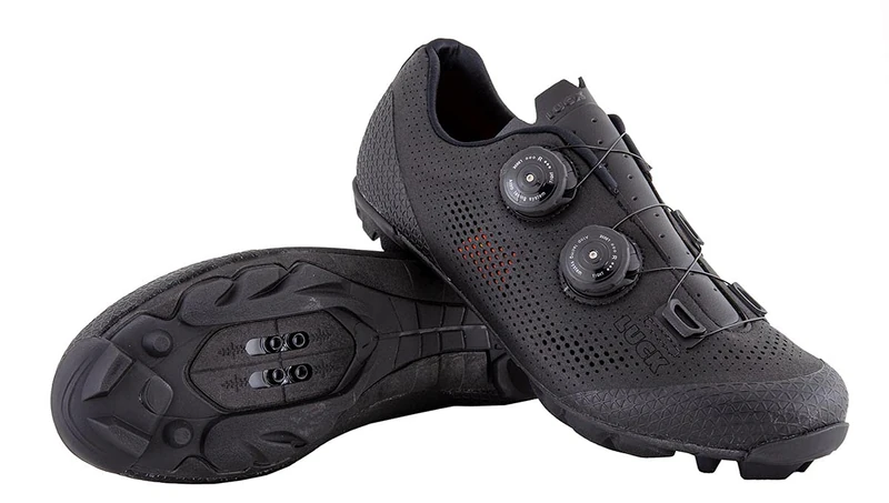 LUCK Unisex Poseidon Fahrradschuh, Schwarz, 38 EU