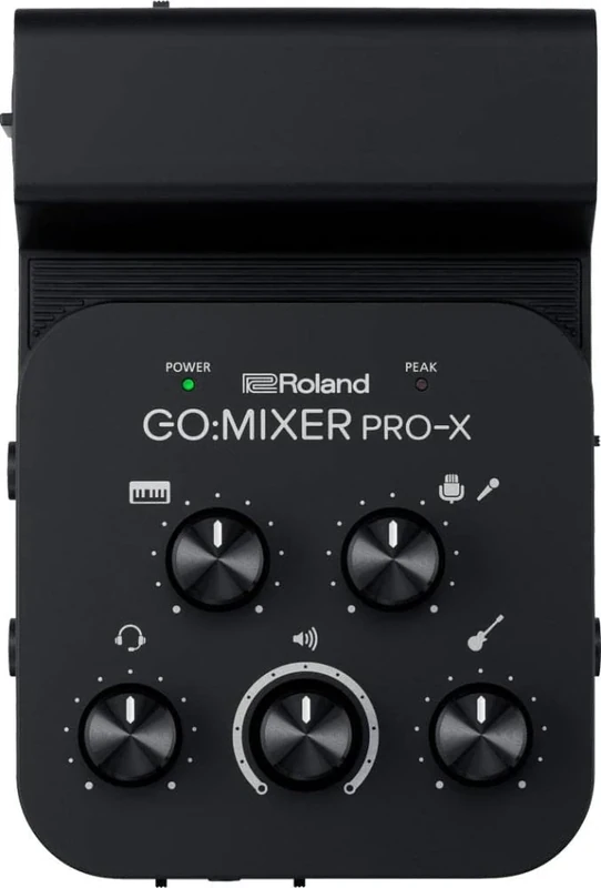 ROLAND GO:MIXER PRO-X Audio Mixer for Smartphones, Connect and Mix up to 7 Audio Sources, Add Studio Quality Audio to your Social Content and Livestreams, Compatible with iOS and Android devices