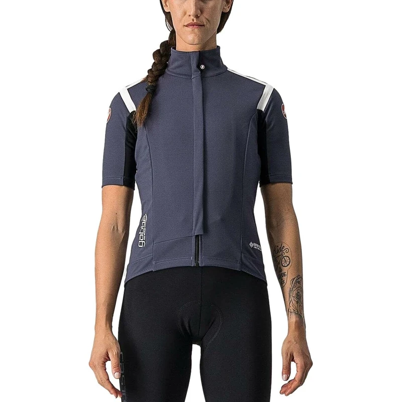CASTELLI 4519536 GABBA RoS W Jacket Women's Dark Steel Blue/Soft Pink L