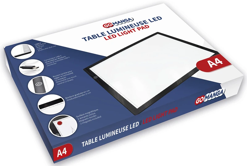 GO MANGA Extra-Thin Light Table, LED, A4