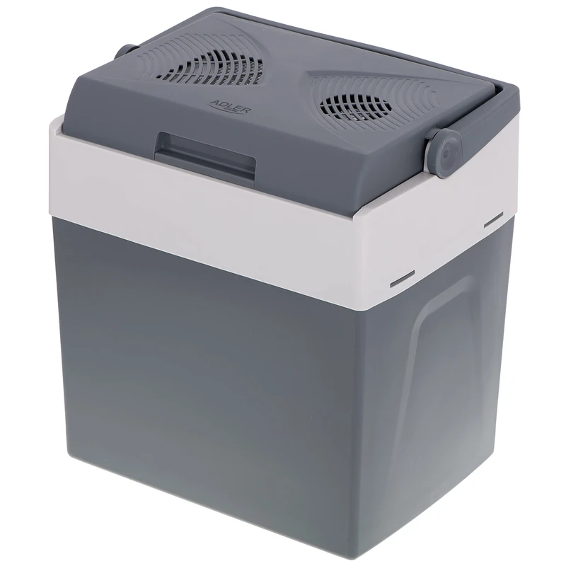 Adler AD 8078 Portable Electric Cool Box 30 Litre Camping Refrigerator 12V 220-240V for Car, Cooling and Heating, Economic Mode
