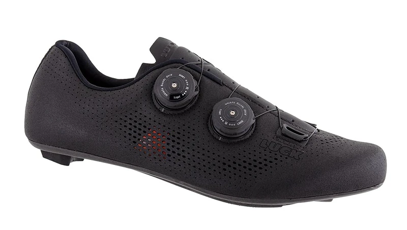 LUCK Unisex Poseidon Rennradschuhe, Schwarz, 46 EU