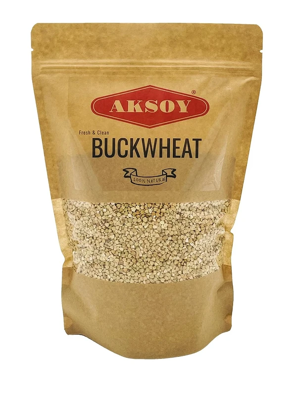 AKSOY Buckwheat 1.25KG | Hulled Buckwheat Groats – Raw, Vegan & Non-GMO | Great for Porridge, Salads, Granola Bars, Baking & More | Whole Grain Alternative to Rice