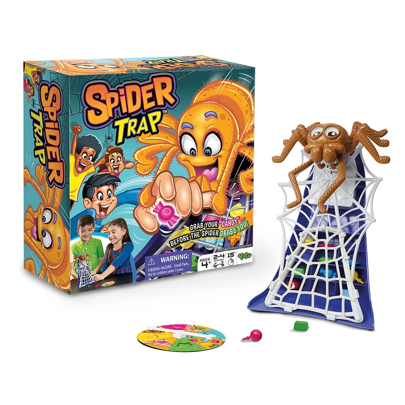 Spider Trap - An Interactive Spider Themed Fun Board Game for Families and Kids ages 4+ - Image 1