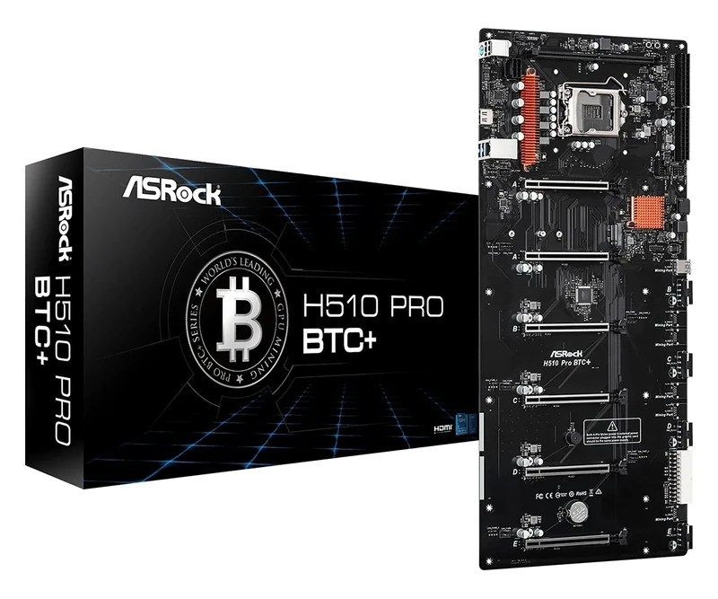 ASRock H510 PRO BTC+ LGA1200 1DDR4