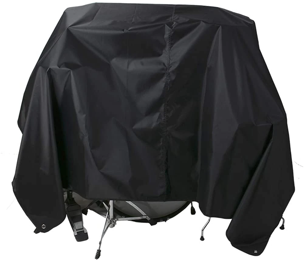 Drum Set Dust Cover COOSOO Electronic Drum Kit Cover Waterproof 420D Oxford Fabric with Sewn-in Weighted Corners Accessories for Drums Percussion Drum Machine Anti-UV Protection