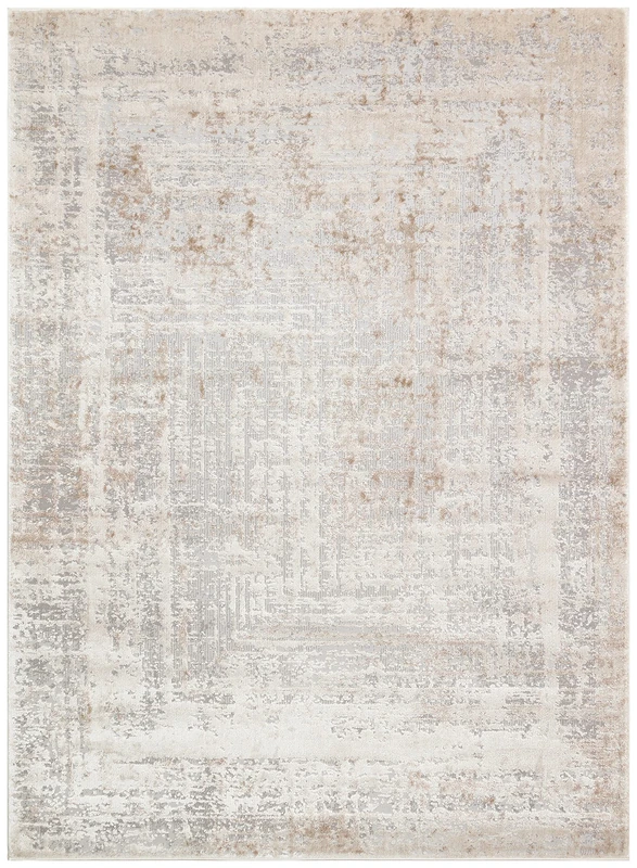 Concept Looms, LUZON Area Rug, Ivory Grey Taupe - LUZ810