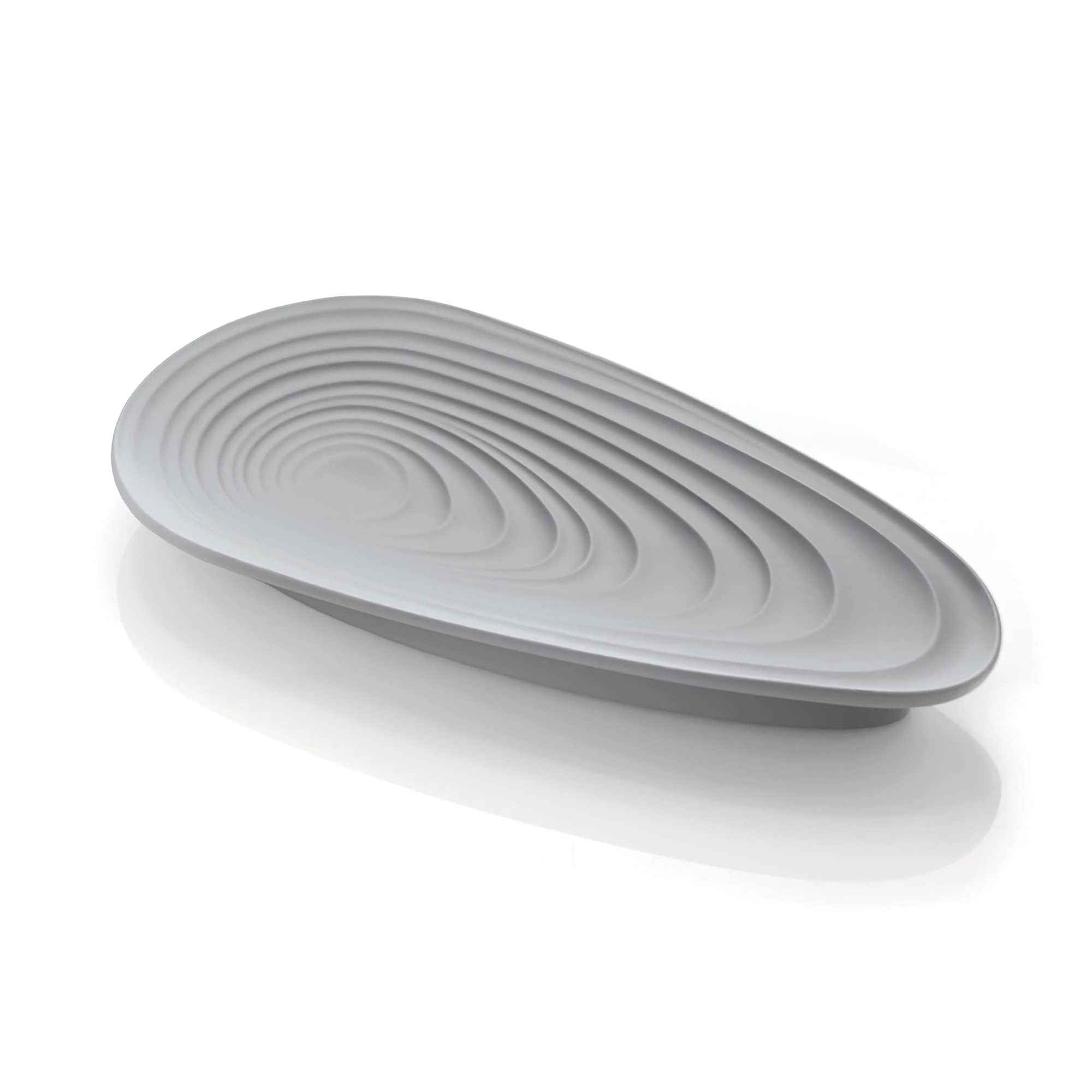 Guzzini 17990033 Keep Clean Spoon Rest, Plastic, Matt Grey