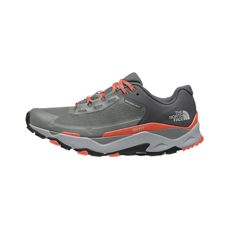 The North Face Vectiv Exploris Futurelight Track Shoe Meld Grey/Emberglow Orange 7.5