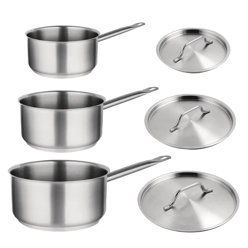 Vogue Saucepan Set (Pack of 3)