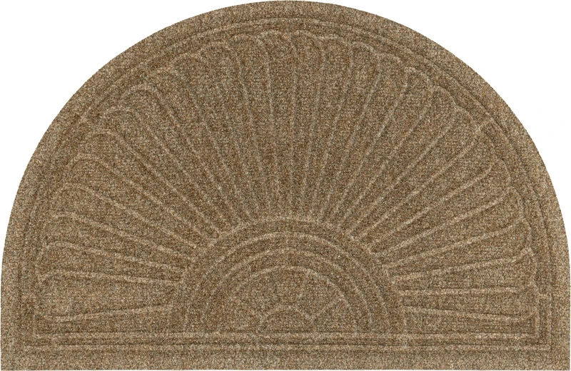 Dune Halfmoon Taupe 55 x 85 cm, inside and outside, washable