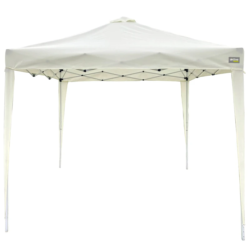 AKTIVE 61055 Folding Garden Gazebo Beige