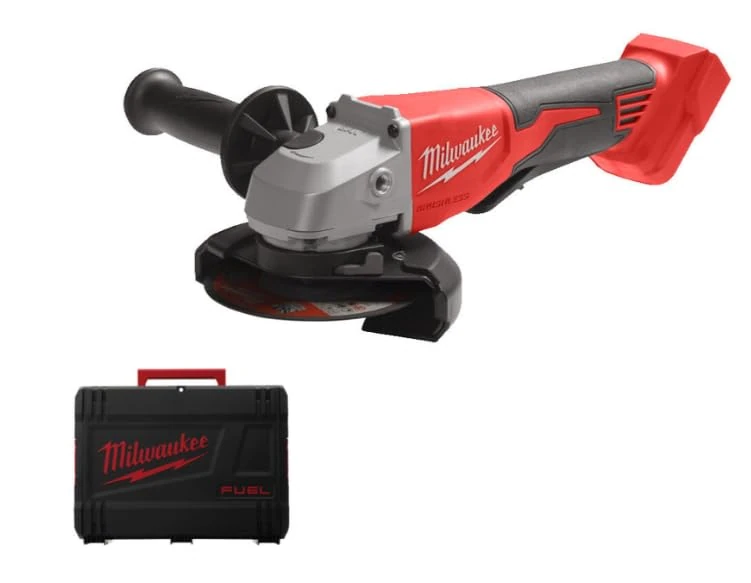 Milwaukeee Angle Grinder M18 Fuel, Disc Diameter 115 mm, 8500 RPM, AVS, FIXTEC, Anti-Kickback, Red, 0