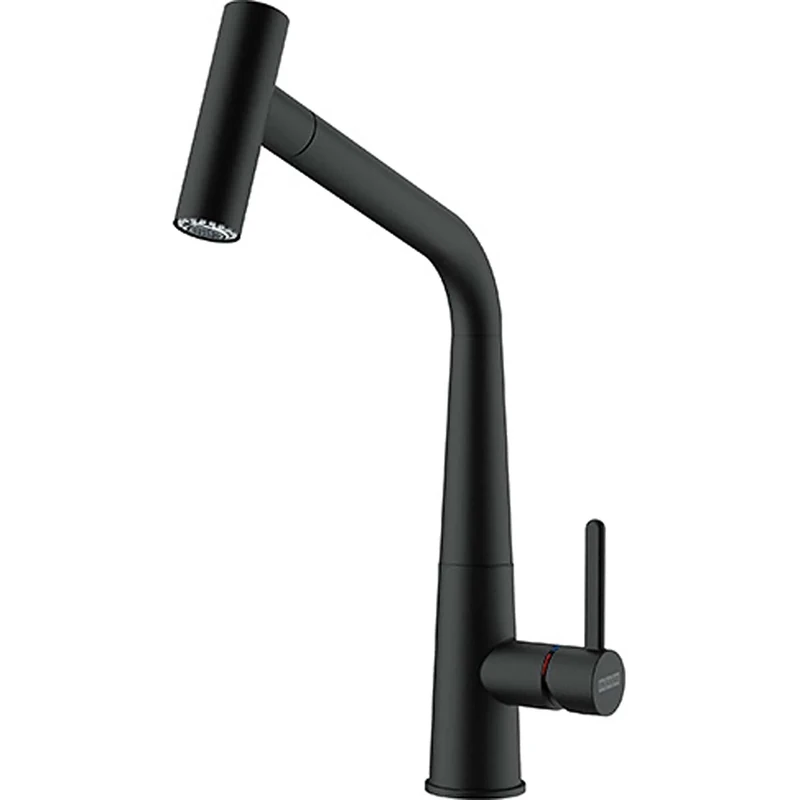 Kitchen Sink tap with Pull-Out spout and Spray Function from Franke Icon Pull-Out Spray - Black matt - 115.0625.190