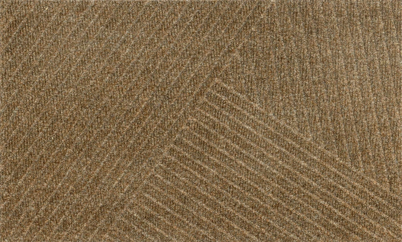 Dune Stripes taupe, 45 x 75 cm, inside and outside, washable