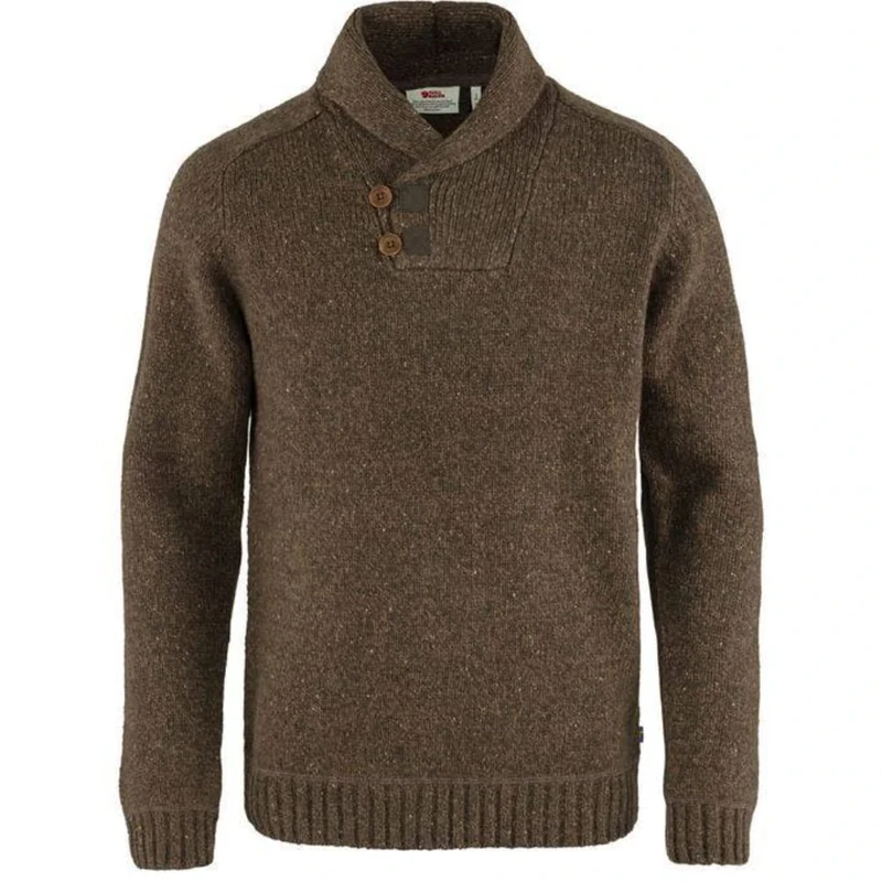 Fjällräven F81346-289 Lada Sweater, Men, Bogwood Brown, XL